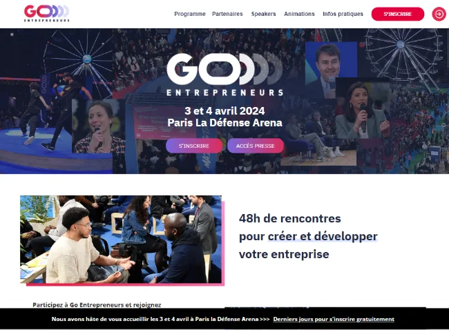 Go Entrepreneurs Paris 2024