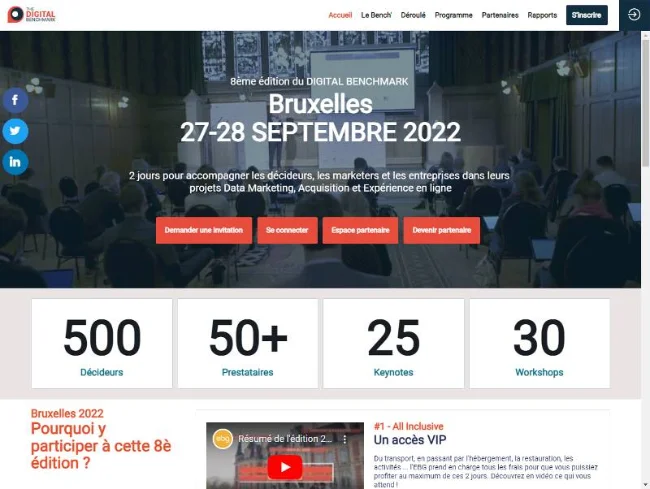 Brussels - Digital Benchmark 2022