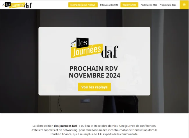 Les journées DAF