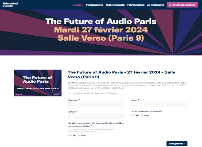 The Future of Audio Paris