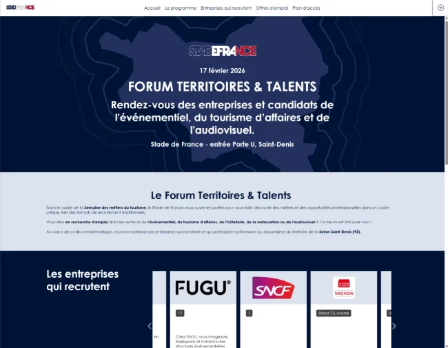 Le Forum Territoires & Talents