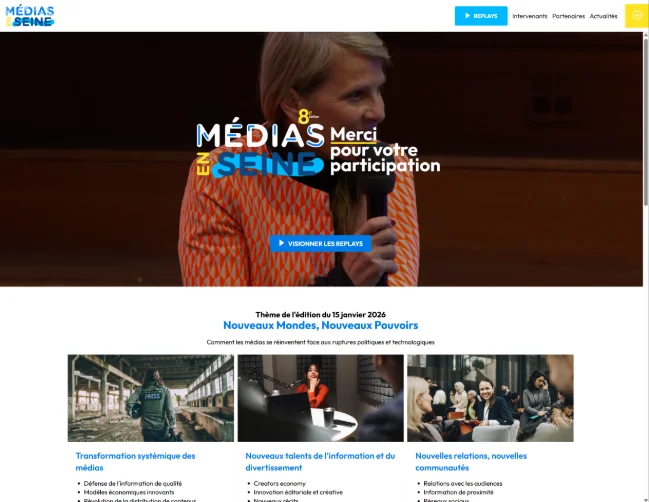 Médias en Seine